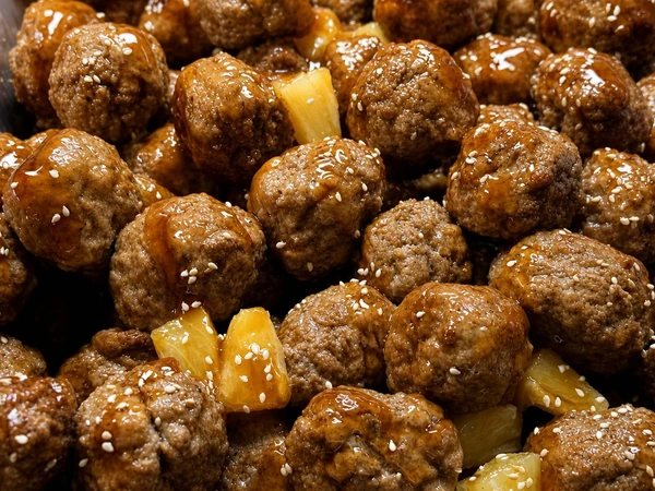 Teriyaki Meatballs — Ohana BBQ catering